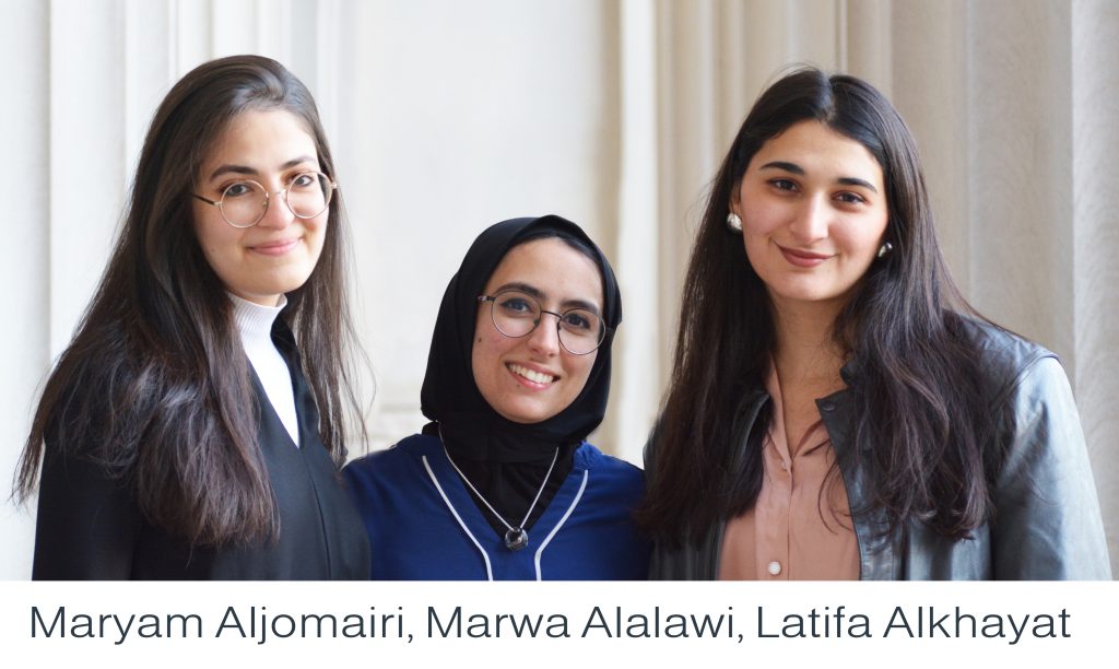 Maryam Aljomairi, Marwa Alalawi, Latifa Alkhayat